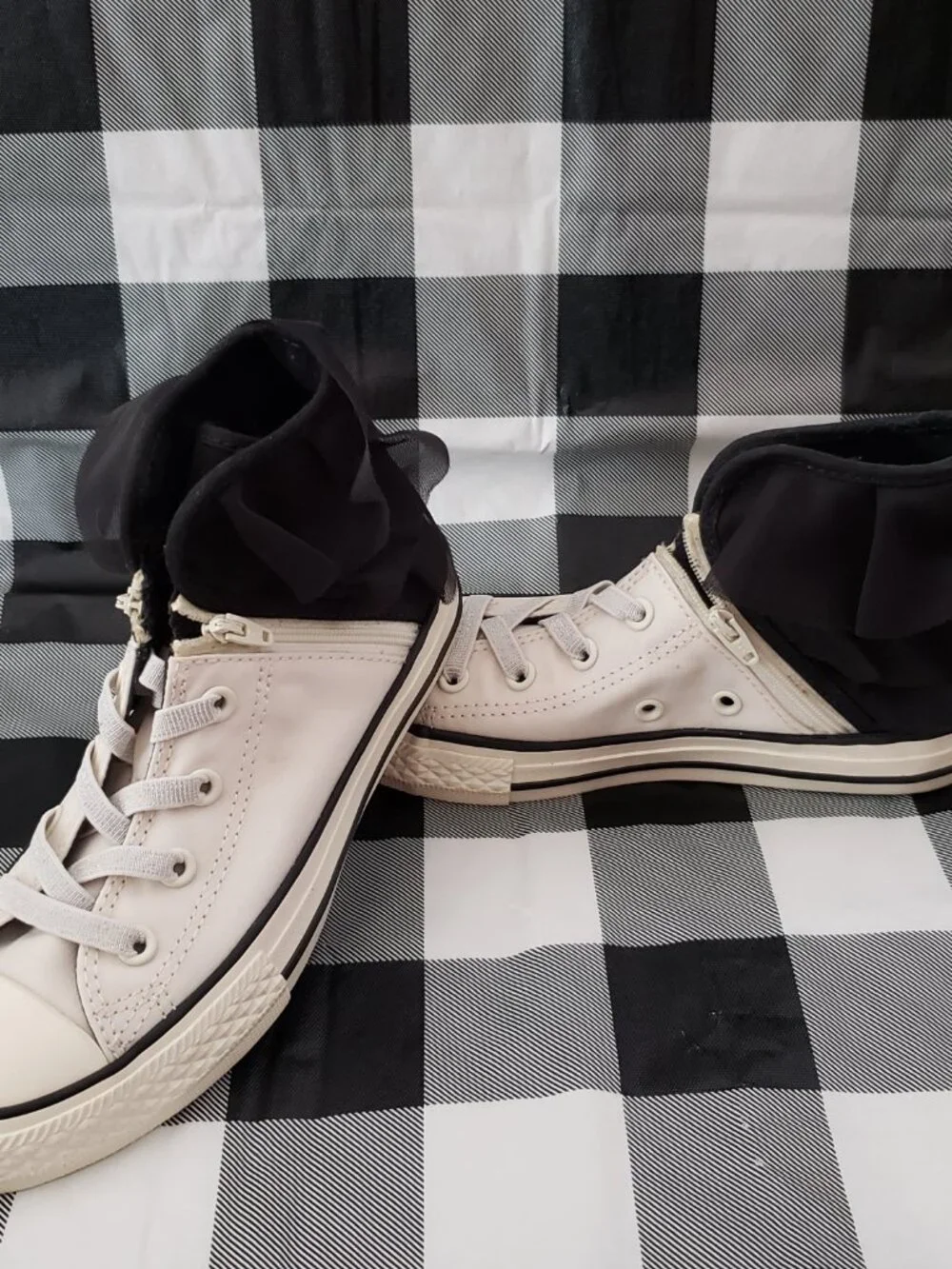 Converse CTAS Block Party Tulle Shoes Junior Size 1